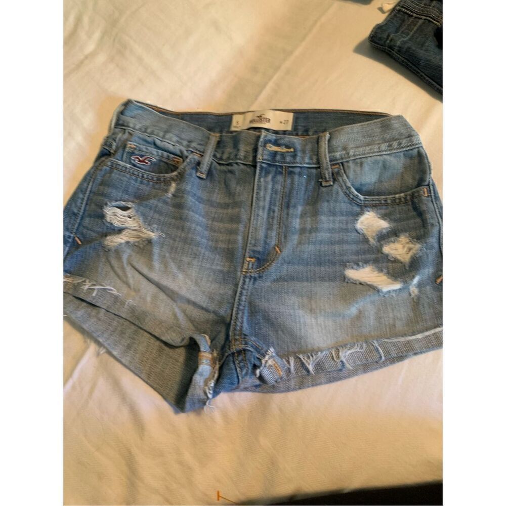 Hollister Cutoff Distressed Jean Shorts